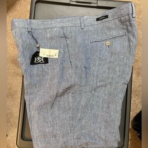 NWT - JOSEPH ABBOUD - Dusty Blue Linen Suit Pants